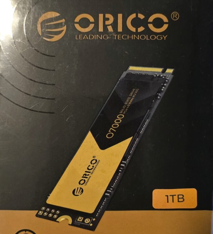 ORICO IG740-PRO 1TB NVMe M.2 SSD – PCIe 4.0 | Up to 7450MB/s (Industry-Grade)