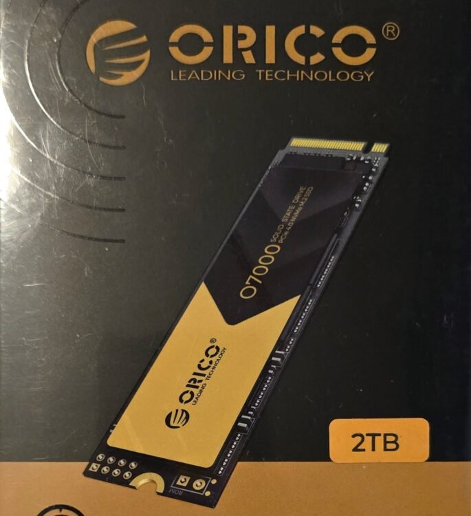 ORICO O7000 2TB NVMe M.2 SSD – PCIe 4.0 | 7450MB/s Ultra-Speed Storage